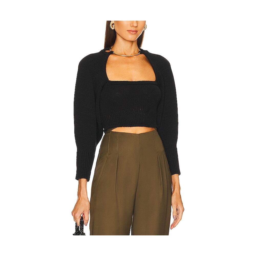 Cult Gaia Black Sweater